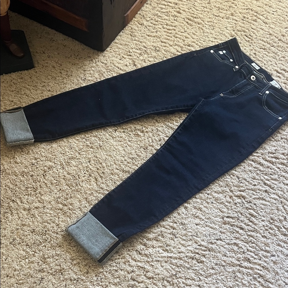 AG Adriano Goldschmied Dark Blue Skinny Jeans